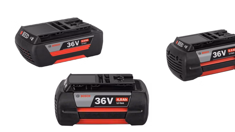Bosch GBA 36V Ersatzakkus im Vergleich
