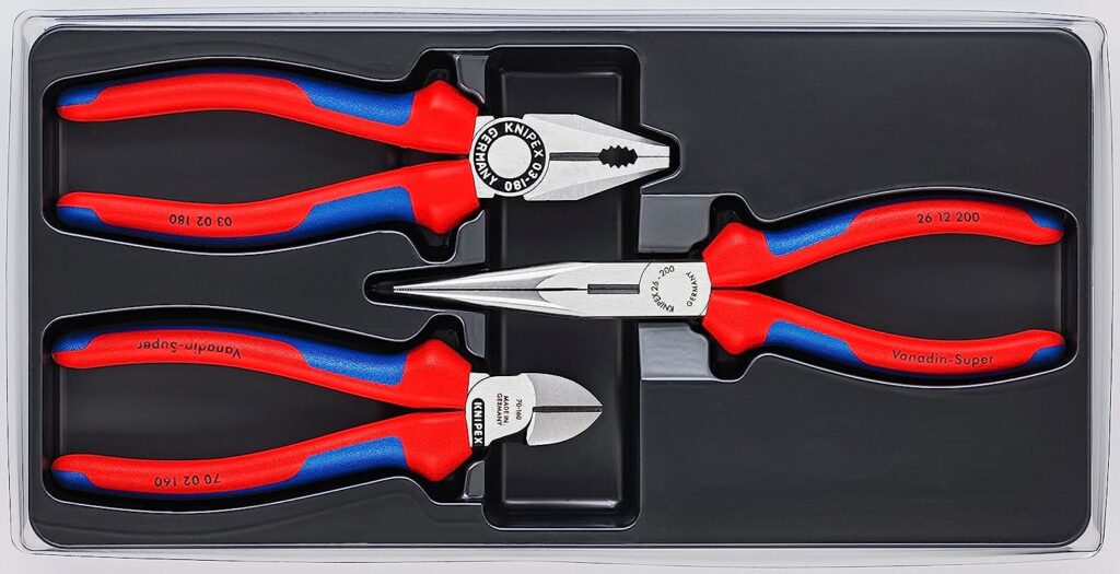 Knipex Zangenset - 3 Zangen für extrem viele Einsatzzwecke
