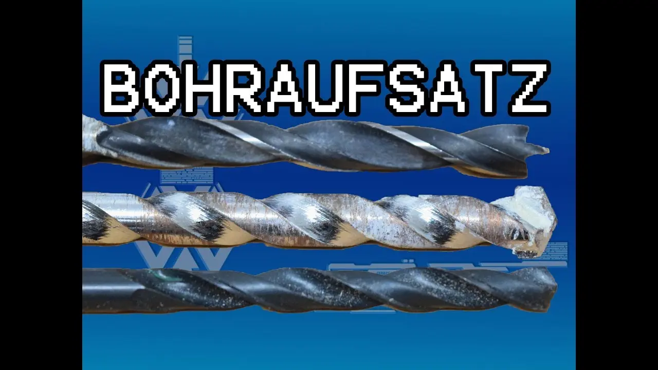 Youtube Video Vorschau: Einsteiger-Anleitung zur Unterscheidung von Holz-, Stein- und Metallbohrern