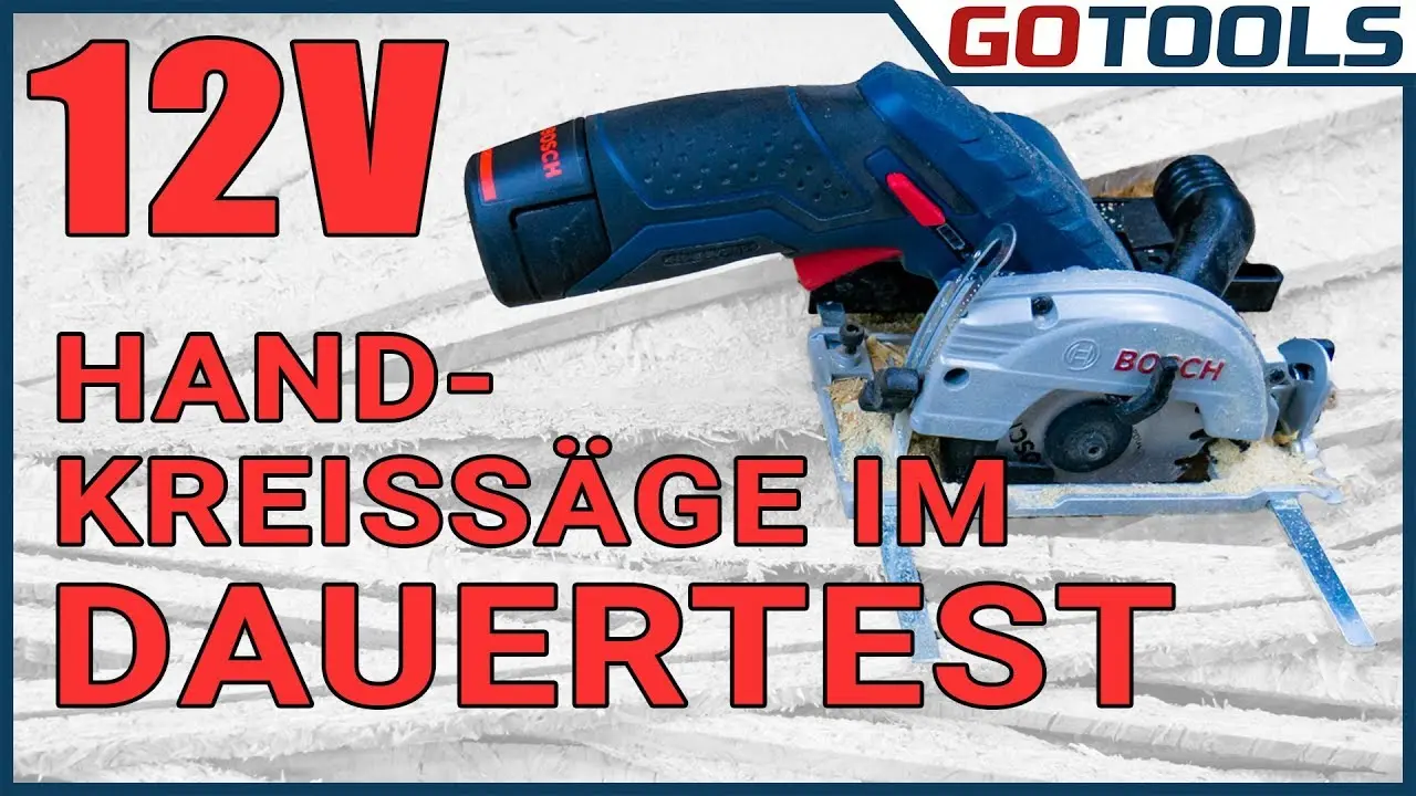 Video: Bosch GKS 12V-26 Test ansehen