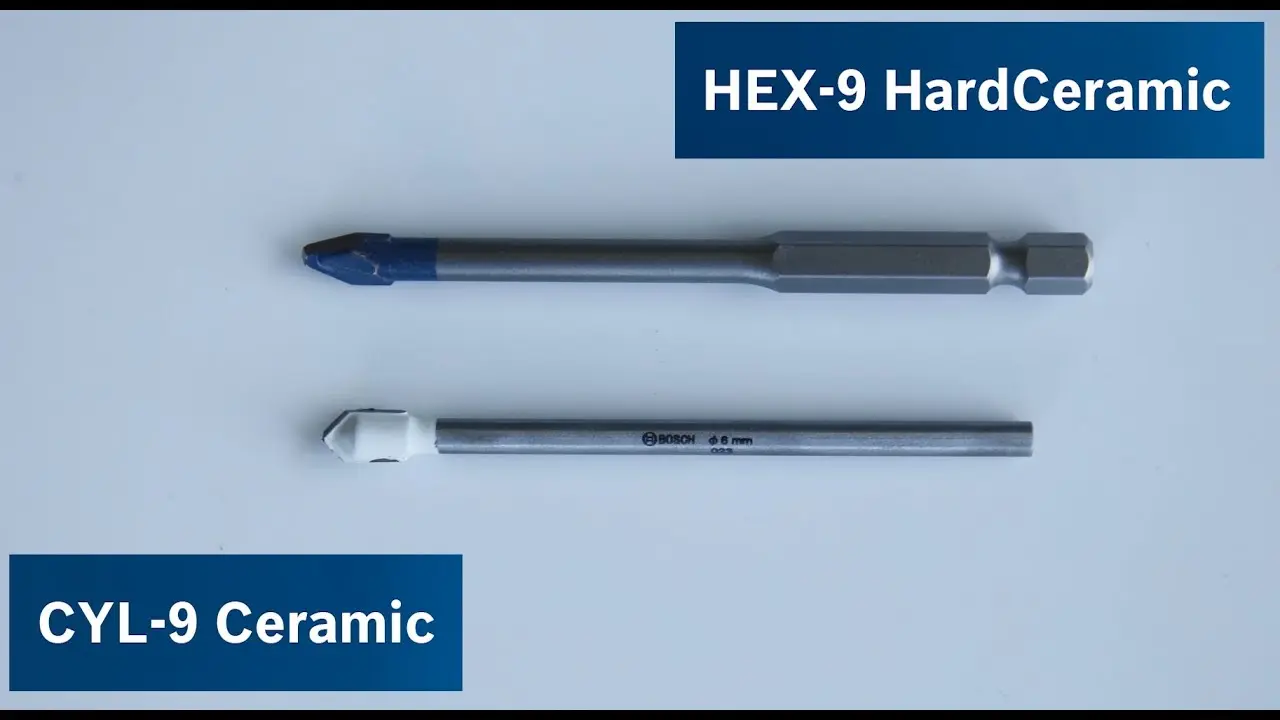 Youtube Video Vorschau: Fliesen bohren Anleitung mit Bosch HEX-9