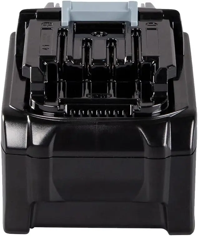 Die Kontakte des Makita XGT Tabless Akku BL4040F - sie kommunizieren auch mit den Geräten.