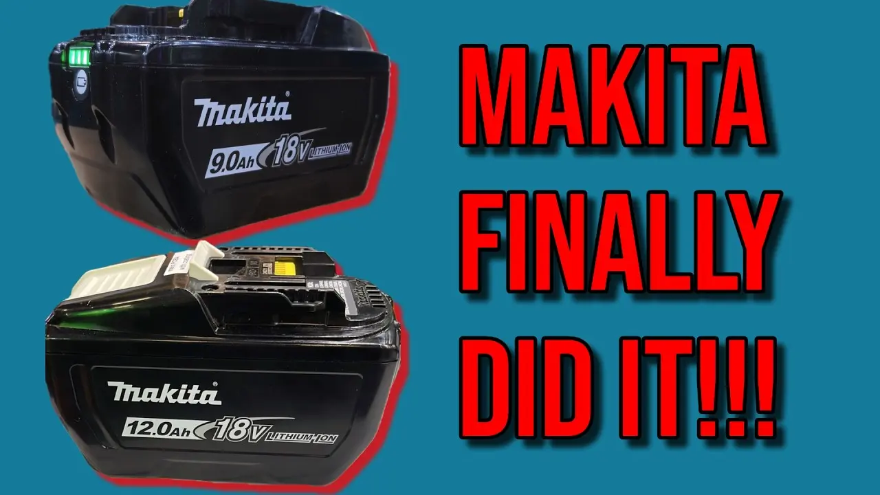 News-Check: Neue Makita 18V Akkus mit 9.0 Ah und 12.0 Ah - LXT ist nicht tot!