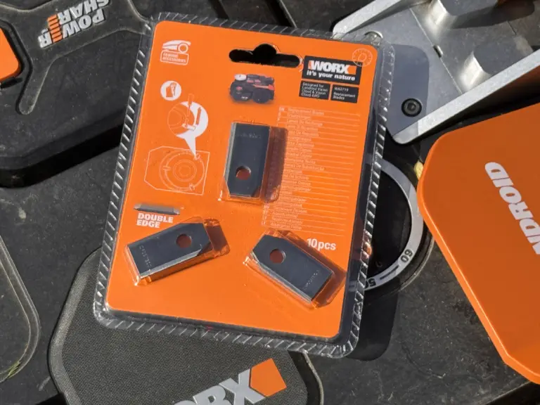 Worx WA0719 Ersatzklingen, die ich versehentlich für meinen WR206E gekauft habe