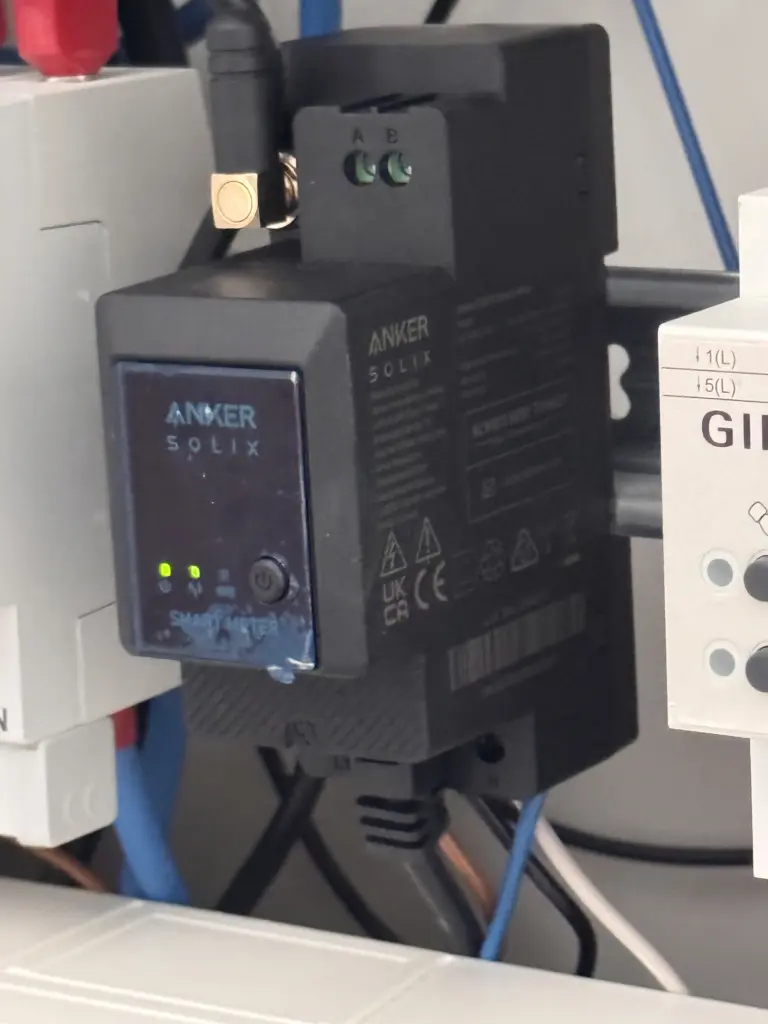 Anker SOLIX Smart Meter A17X7 in meiner Elektroverteilung