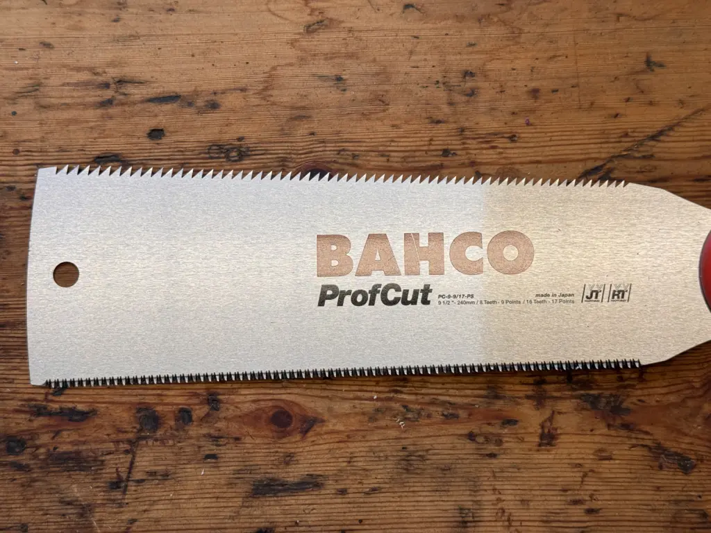 BAHCO ProfCut PC-9-9/17-PS Japansäge mit zwei Zahnseiten ohne Rücken