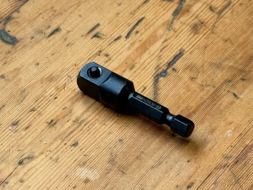 Bosch PRO Adapter mit 1/4-Zoll-Sechskant und 3/8-Zoll-Vierkant