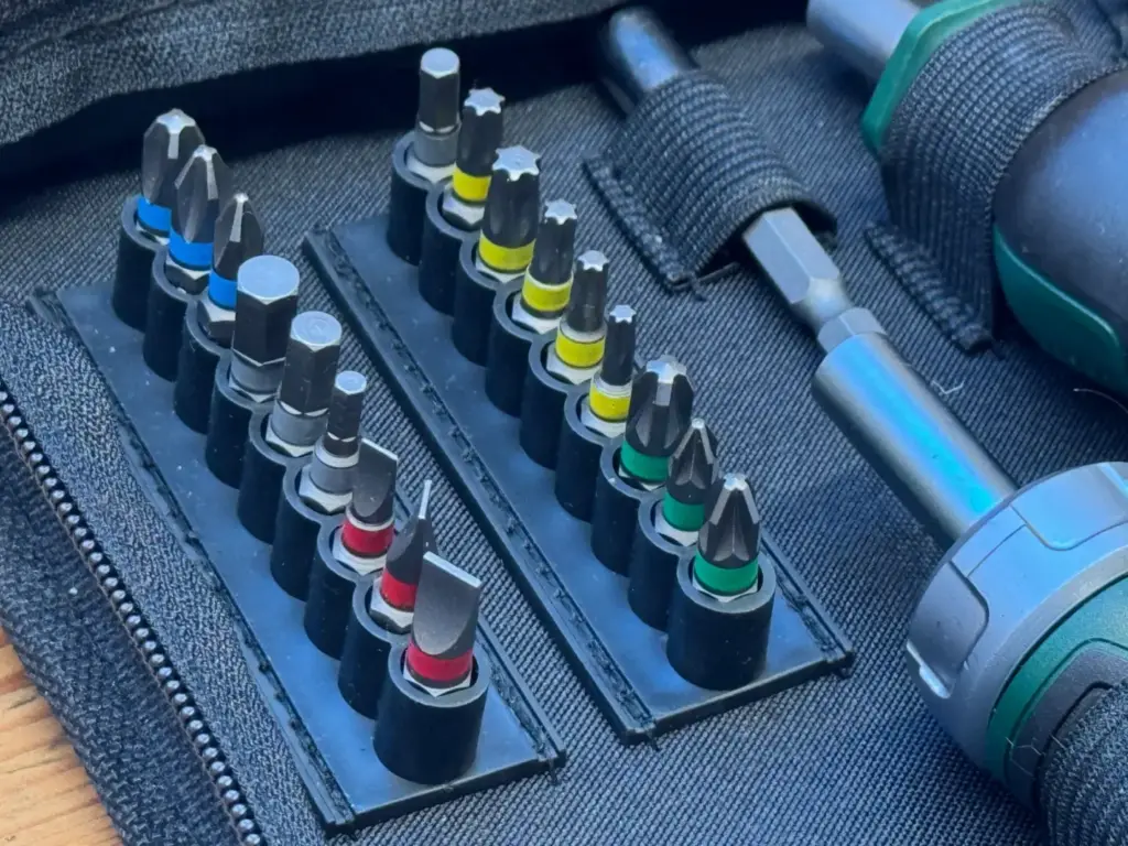 Bits aus meinem Bosch Werkzeug-Adventskalender