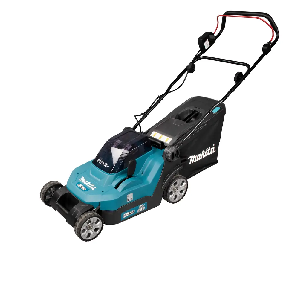 Makita DLM382 oder DLM432 Vergleich – DLM382 mit 38 cm Schnittbreite