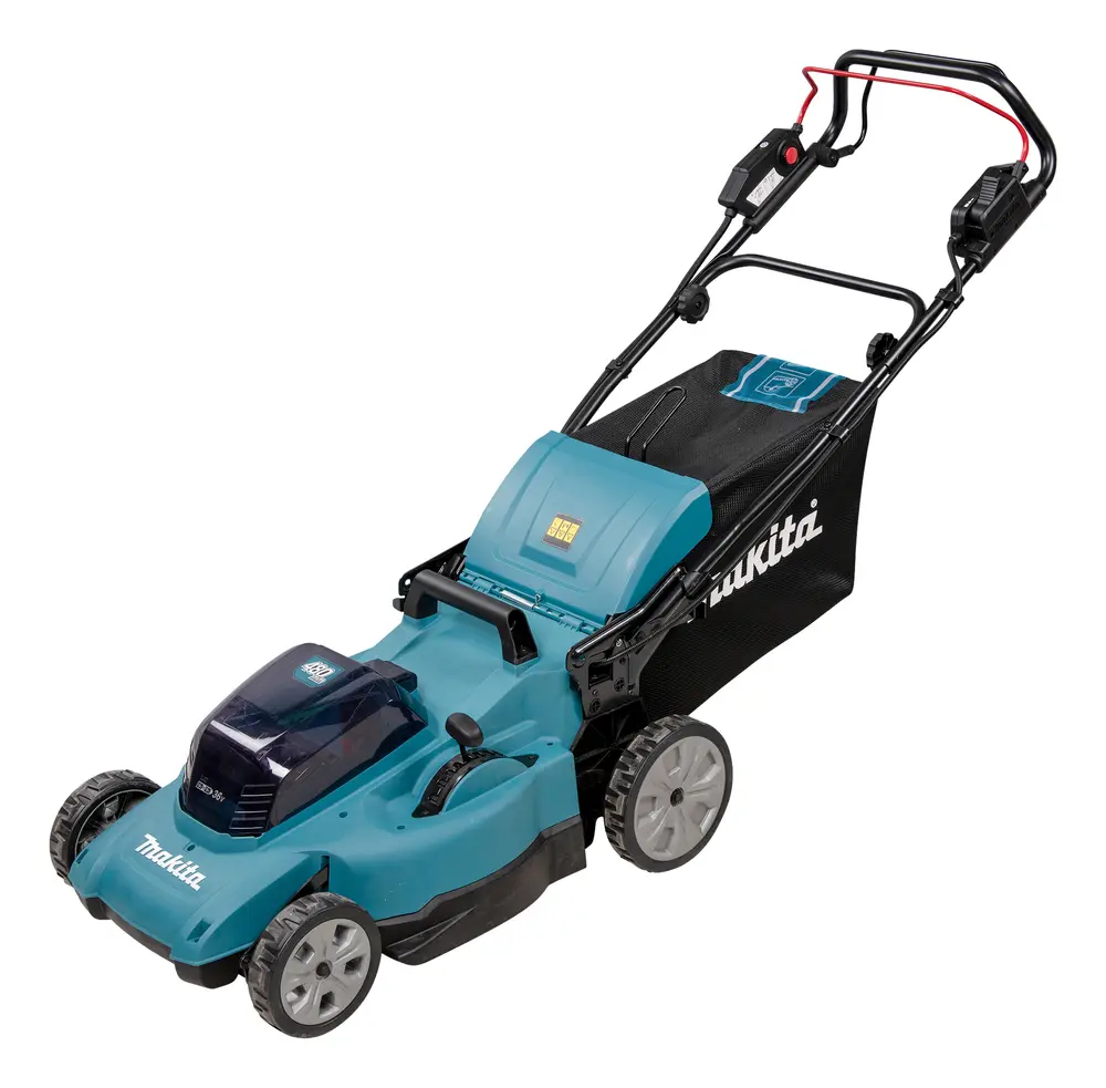 Makita DLM481 Akku-Rasenmäher mit 48 cm Schnittbreite und Radantrieb